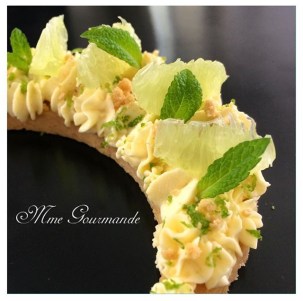 Tarte Citron vert Menthe